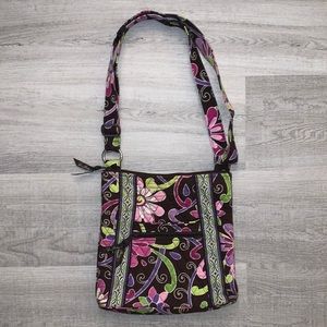 Vera Bradley Hipster Crossbody Bag in Purple Punch